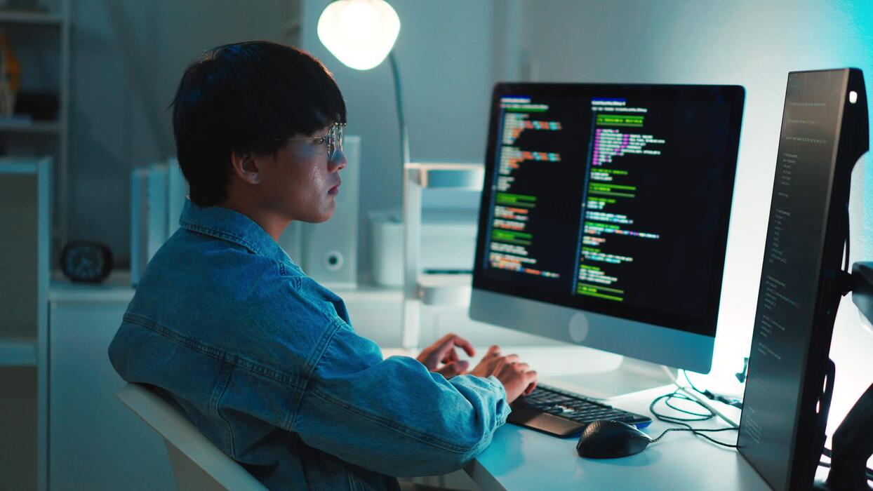 Coding Stock Video Footage for Free Download