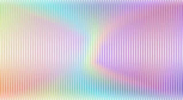 Iridescent ribbed glass gradient texture background. Modern style banner background, presentation template, wallpaper, web design. illustration vector
