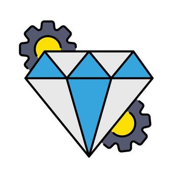 Single Icon Value, Perfect for Presentation, Website, Apps and more, Icon Line Color Style vector