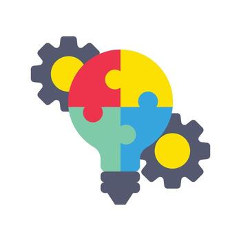 soltero icono problema resolver, Perfecto para presentación, sitio web, aplicaciones y más, icono plano estilo vector