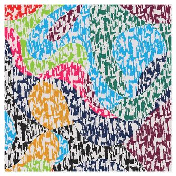 resumen Arte terminado lapeado de colores formas con goteando, texturizado patrones en un ligero antecedentes. vector