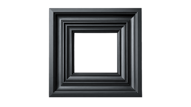 anidado rectangular marcos aislado en transparente antecedentes png