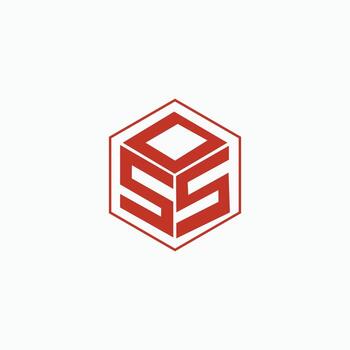 cubo logo ilustrador vector