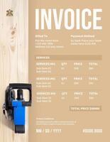 Carpenter Invoive Template