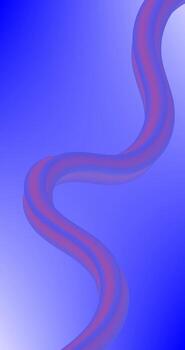 abstract Gradient blue background with Red Blue Gradient Fluid Pipe Line vector