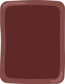 Baking Rectangle Form vector