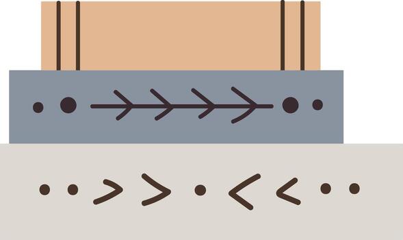 Books Stack Icon vector