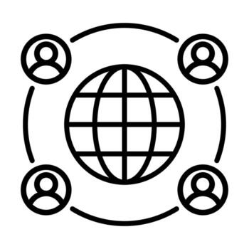 Executive Structure Icon vector