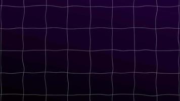 Abstract dark wireframe grid on a deep purple-black background, ideal for tech, digital art, or futuristic UI design. video