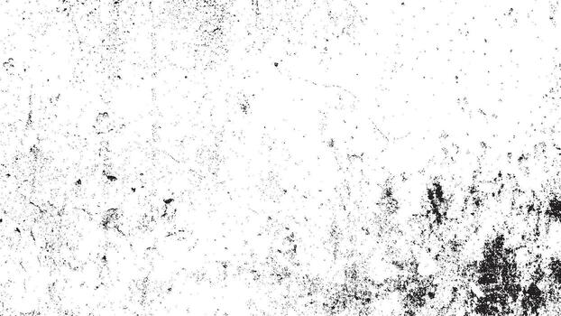 Monochrome Grungy Distressed Texture Overlay Abstract Background vector