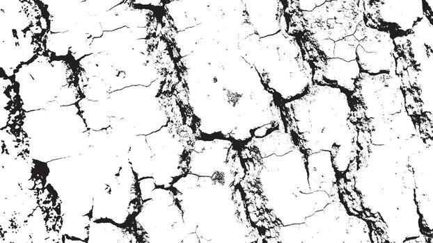 Monochrome Distressed Surface Grunge Texture Abstract Pattern Background vector