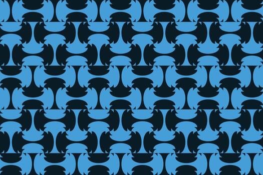 A blue and black pattern with a large number of small shapes vector