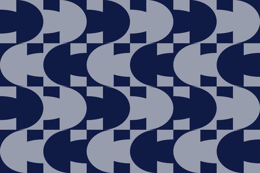 A blue and gray pattern with a circle in the middle vector