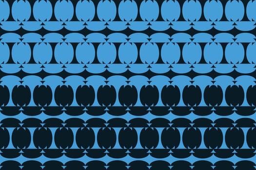 A blue and black pattern with a circle in the middle vector