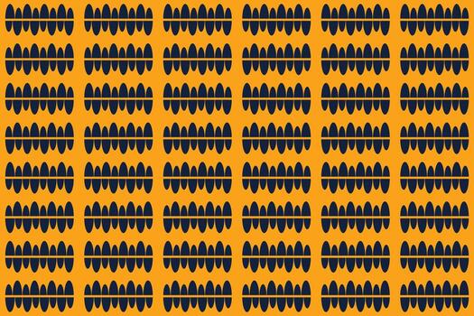 A pattern of black and yellow triangles on a yellow background vector