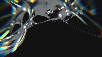 design av fractured kromtyp trogen y2k looping design element bakgrund video