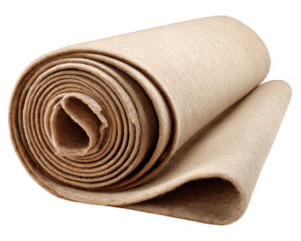 lanciato provato tessuto campione con visibile morbido struttura, beige colore, tessile Materiale, vicino su, isolato su trasparenza sfondo, adatto per mestieri e tappezzeria progetti png