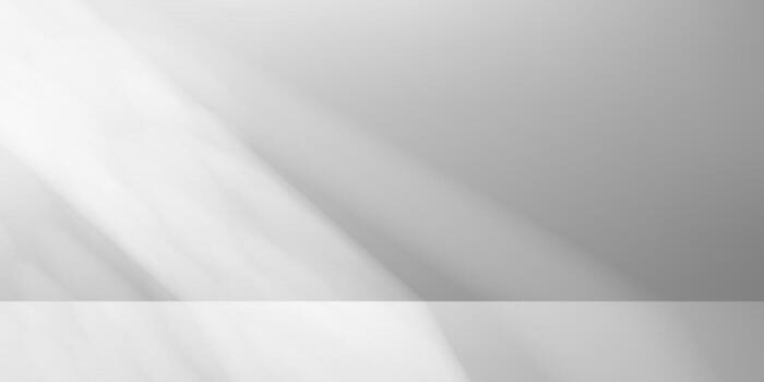 Studio with textured wall and soft tree shade. Sunlight and leaf patterns form abstract overlay. Cream podium on gray floor. Elegant mockup template for skincare, home or seasonal display. vector