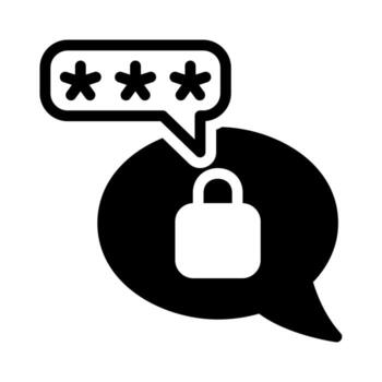 seguro comunicación y cifrado mensaje vector