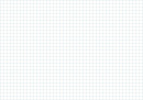 Pattern texture for bullet journal. Dotted squared blue grid graph paper template for notebooks. Checkered simple background. Printable graphic design sheet. vector