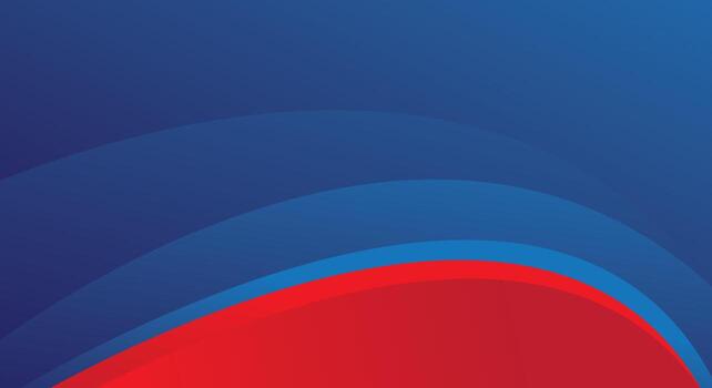 Modern abstract blue and red gradient background vector