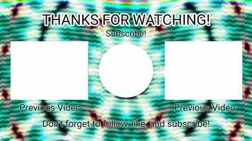 vibrerande och engagerande slutet skärm animering för skapare, uppmuntrande tittare till prenumerera och Kolla på Mer innehåll, perfekt för och social media kampanjer med dynamisk grafik video