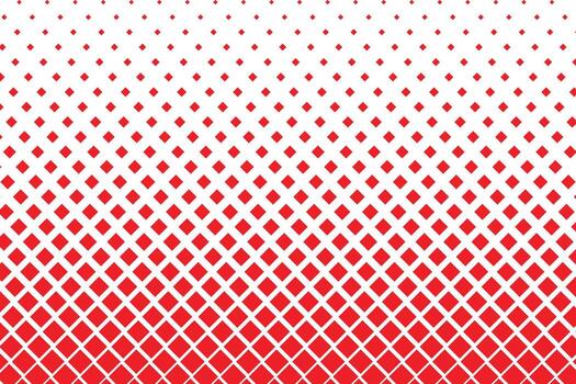 sencillo rojo color pequeño cuadrado trama de semitonos modelo rojo diamante desvanecerse resumen geométrico composición vector