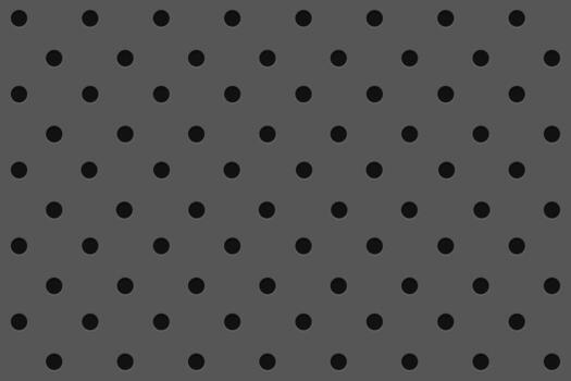 Pegboard peg board gray wall with dots, holes in geometric grid pattern. Perforated gray panel for hooks, diy construction. vector