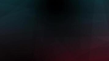 Dark gradient background with teal and red hues triangle video