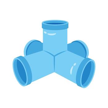 tener un Mira a esta increíble icono de tubo conector en moderno diseño estilo. vector