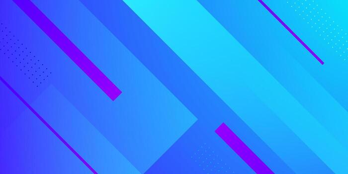 resumen vistoso azul superposición cuadrado tema antecedentes. sencillo corte de papel cuadrado forma modelo con púrpura líneas diseño. vector