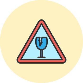 Fragile. Modern Technology Graphic Object vector