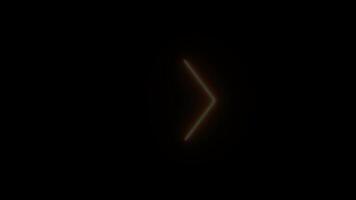 dinamico neon frecce punto il modo inoltrare nel Questo travolgente , ideale per presentazioni, pubblicità, o sito web design progetti video