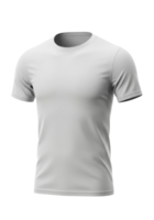 llanura blanco corto manga personal cuello t camisa vestir Bosquejo aislado en transparente antecedentes png