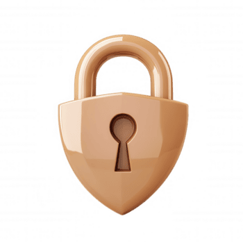 3d icona lucido chiuso lucchetto che rappresentano digitale sicurezza, simboleggiante dati protezione e sicurezza informatica contro non autorizzato accesso su trasparente sfondo png