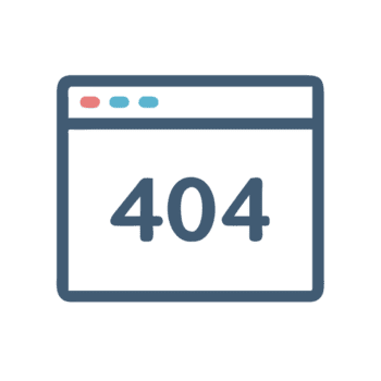Browser window with error message isolated on a transparent background code png