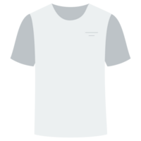 sencillo blanco camiseta en transparente antecedentes png