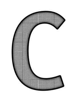 a carta c é fez acima do pontos png