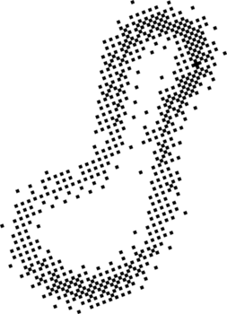 bitmap modello sfondo biologico forma. y2k pendenza retrò elemento. astratto rumoroso problema tecnico mezzitoni scarabocchio. decorativo estetico telaio png