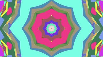 Mesmerizing Abstract Kaleidoscope Dynamic Geometric Patterns with Evolving Symmetrical Shapes and Vibrant Colors,Bright Multi-Colored Bubbles Forming a Kaleidoscope Pattern,Psychedelic Mandala with video