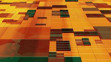 cyber block krets rutnät stad slinga animering video