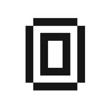 Geometric shapes make striking patterns vector