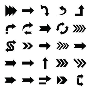 Art of collection of various quotation mark symbols and punctuation isolated on white background vector