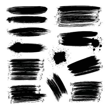 Art of collection of diverse hand gestures and poses isolated on white background, showcasing various finger positions and actions vector