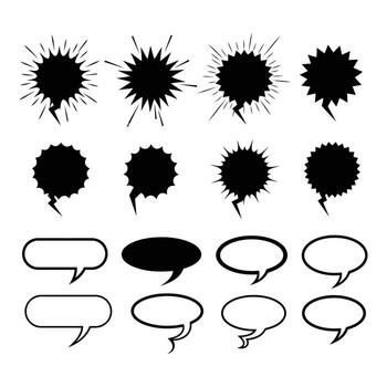 Arte de colección de 25 resumen movimiento difuminar y velocidad efecto gráfico elementos aislado en blanco antecedentes vector