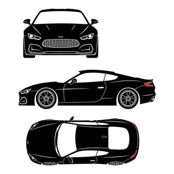 Art of cf various bicycle types and styles isolated on white background vector