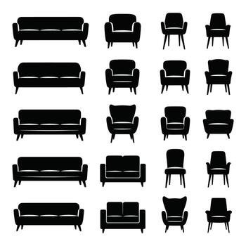 Arte de un detallado negro y blanco imagen de un lleno estante para libros, exhibiendo un diverso colección de libros arreglado pulcramente en múltiple estantes, representando literatura y aprendizaje vector