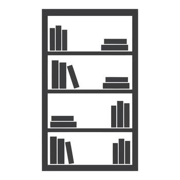 Art of simple black and white analog clock face isolated on white background, showing the time with hour and minute hands vector