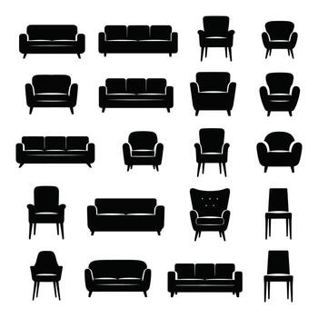 Arte de un moderno negro ordenador portátil computadora con un abierto blanco pantalla y teclado, aislado en un blanco antecedentes vector