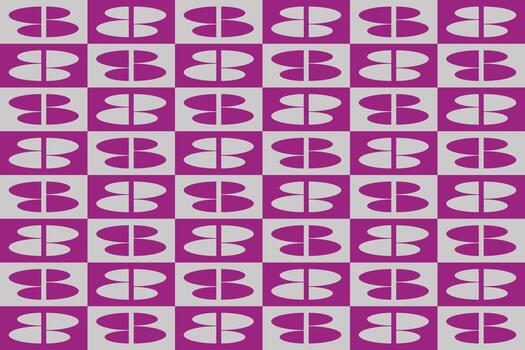 un púrpura y gris modelo con un grande número de pequeño cuadrícula vector